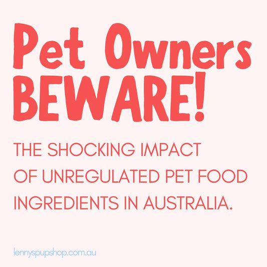 Pet food regulations australia