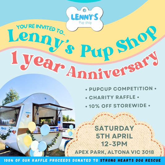 Lenny's Pup Shop 1 Year Anniversary ft Pupcup Eating Competition