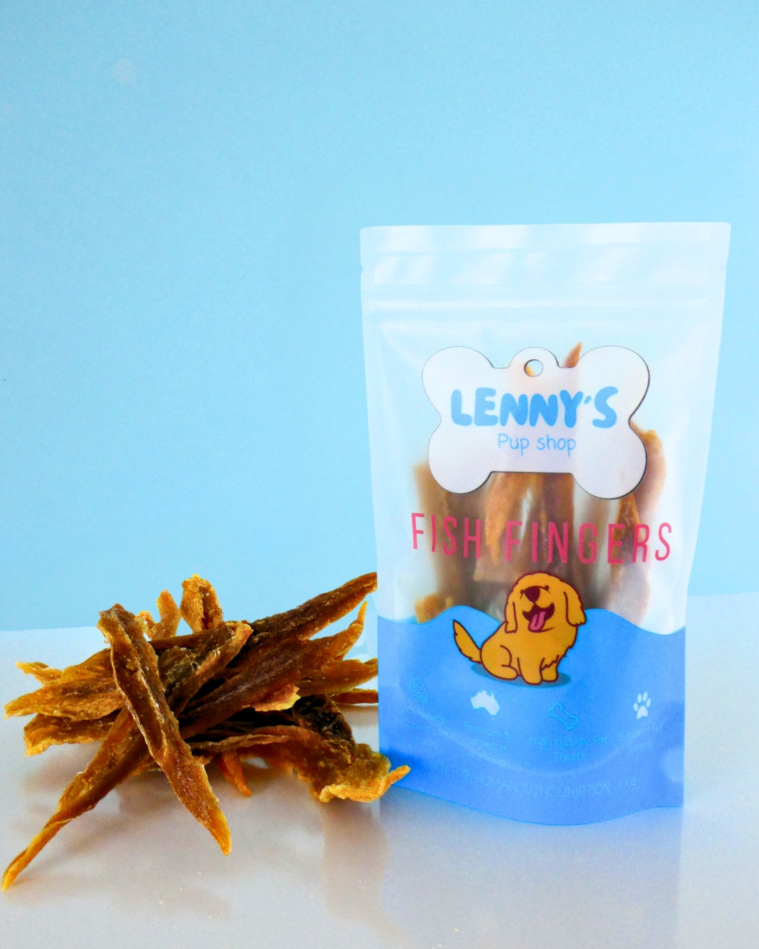 Natural Fish Fingers for Dogs Omega-3 Rich Treats