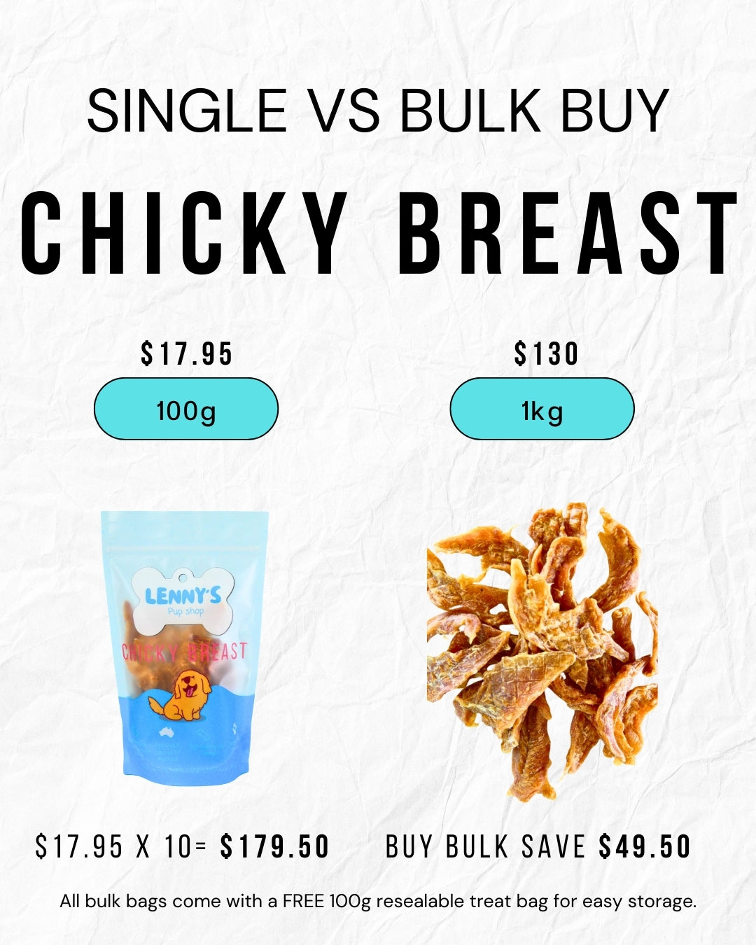 bulk buy dog treats chicky breast