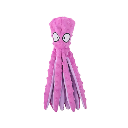 Octopus toy- stuffless dog toy