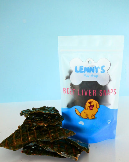 Pack of Beef Liver Snaps treats