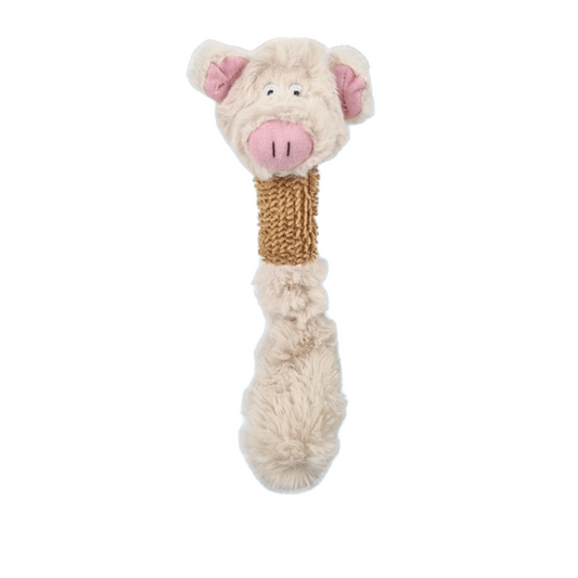 Piggy Playtime Plushy dog toy