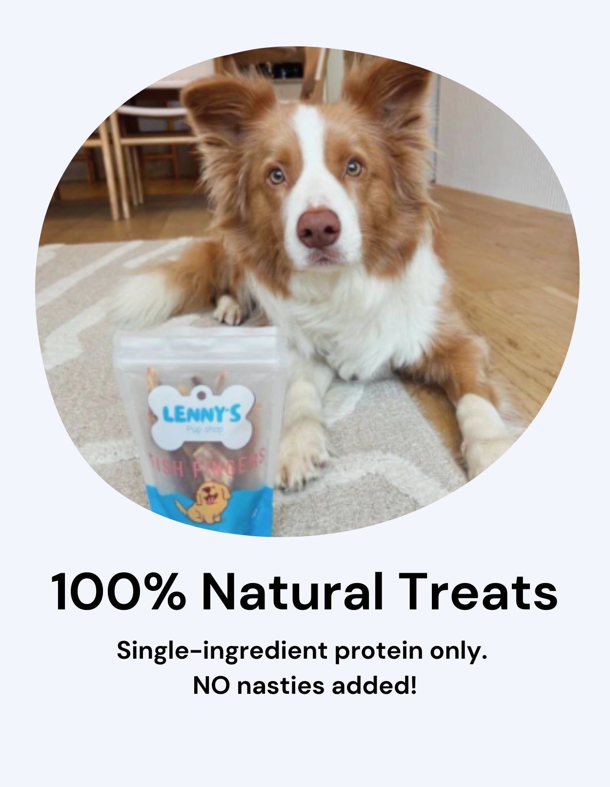 100% Aussie made natural treats Lenny's Pup Shop